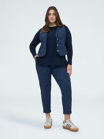 Fiorella Rubino - Chaleco en azul