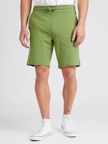 BLEND Regular Shorts in Grün: predná strana