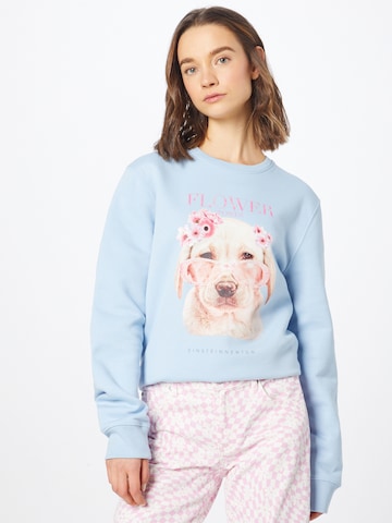 EINSTEIN & NEWTON Sweatshirt 'Klara' in Blauw: voorkant