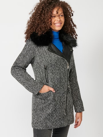 KOROSHI Between-seasons coat in Grey