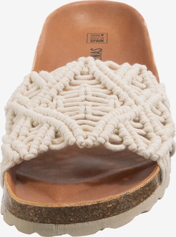 VERBENAS Pantolette 'Raga' in Beige