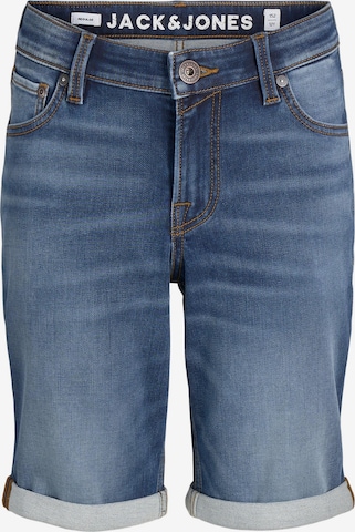 Jack & Jones Junior Regular Jeans 'Rick' i blå: forside