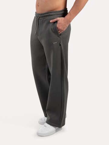 Smilodox Regular Brayan Casual Baggy Pants in Grau