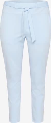 Pantalon 'Jenna' KAFFE CURVE en bleu : devant