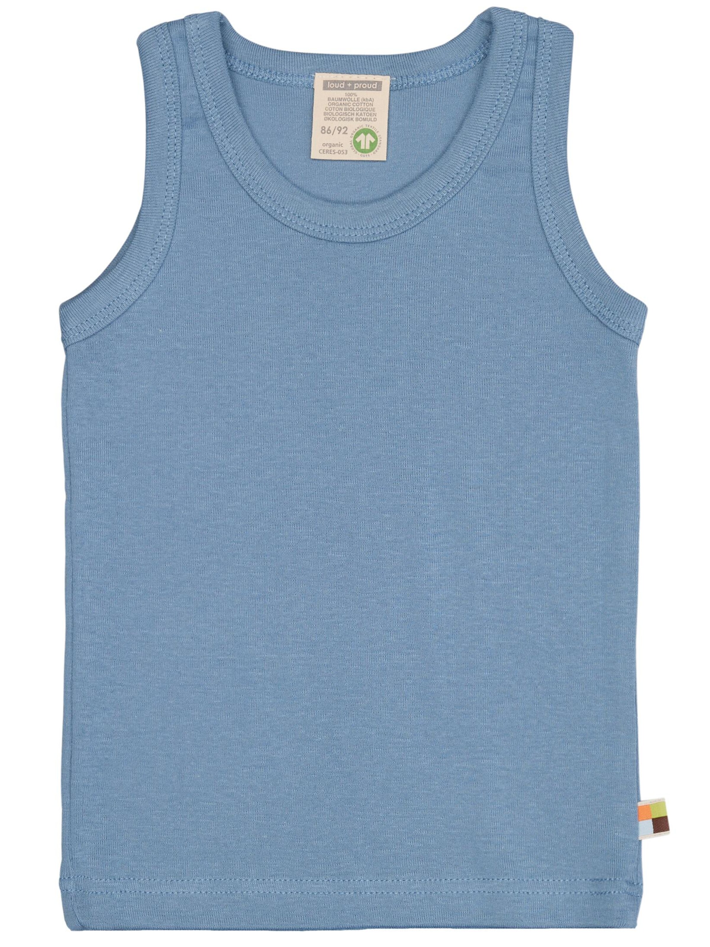 loud + proud Undershirt in Blue