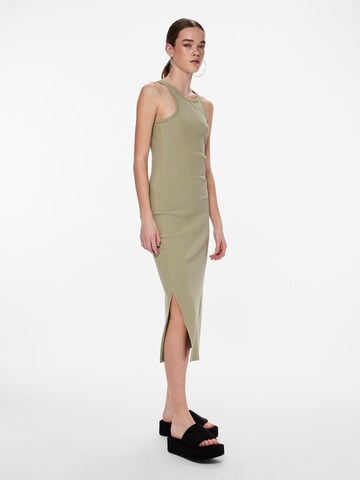 PIECES Dress 'RUKA' in Green