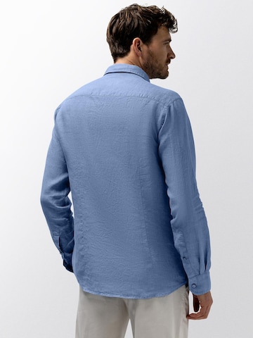 Coupe regular Chemise State of Art en bleu