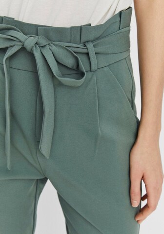 VERO MODA Slim fit Pleat-front trousers 'Eva' in Green