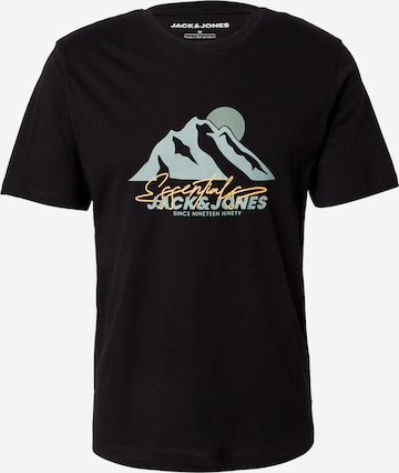 JACK & JONES Футболка 'JJSUN' в Черный: спереди