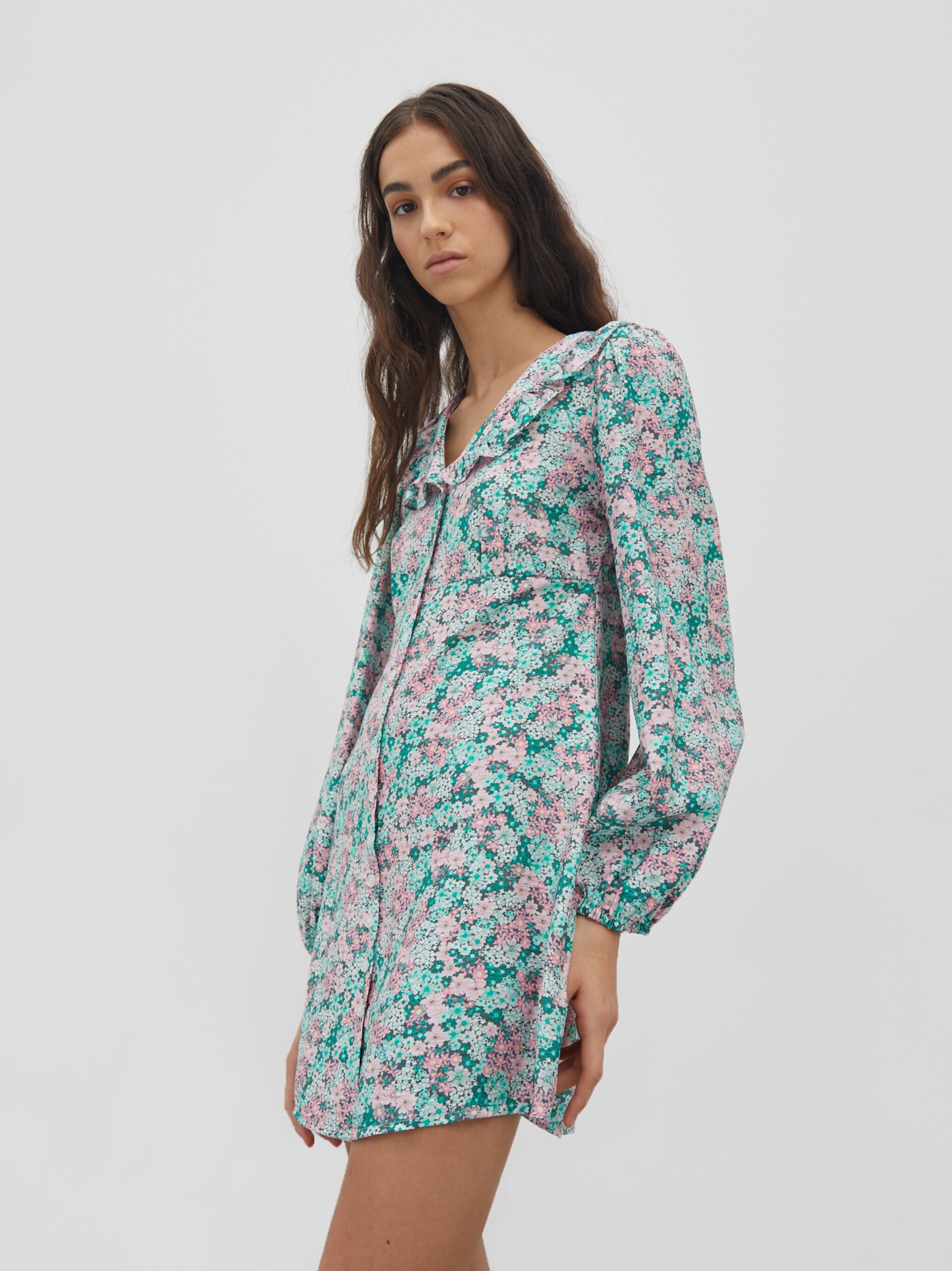 EDITED Produits Robe-chemise 'Lili' vert