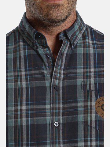 Charles Colby Comfort Fit Hemd ' Duke Ramsey ' in Blau