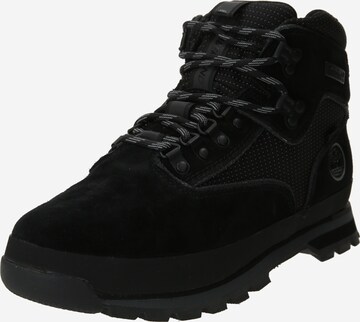 Bottines à lacets TIMBERLAND en noir : devant