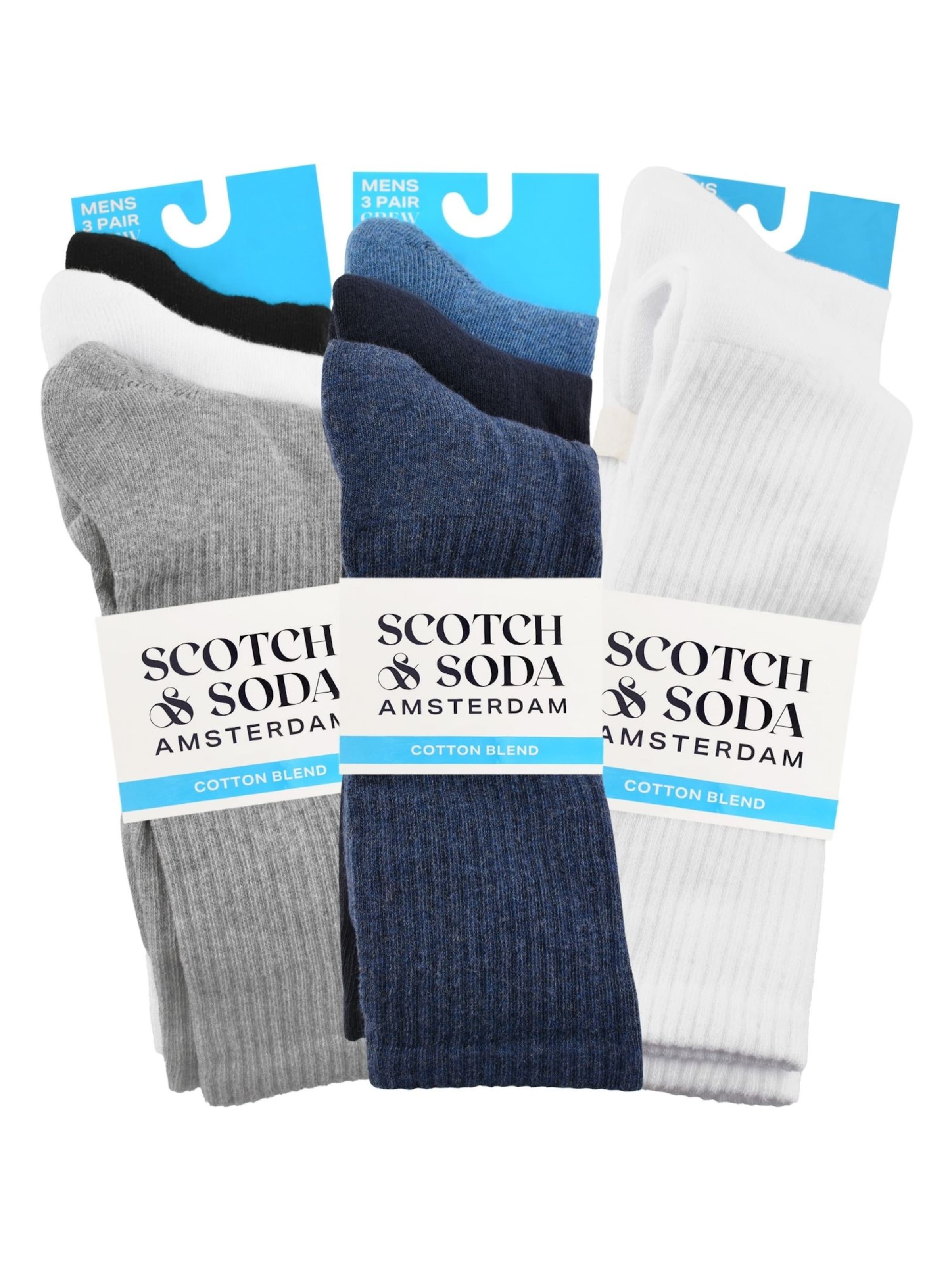 SCOTCH & SODA Sokker i blandingsfarvet