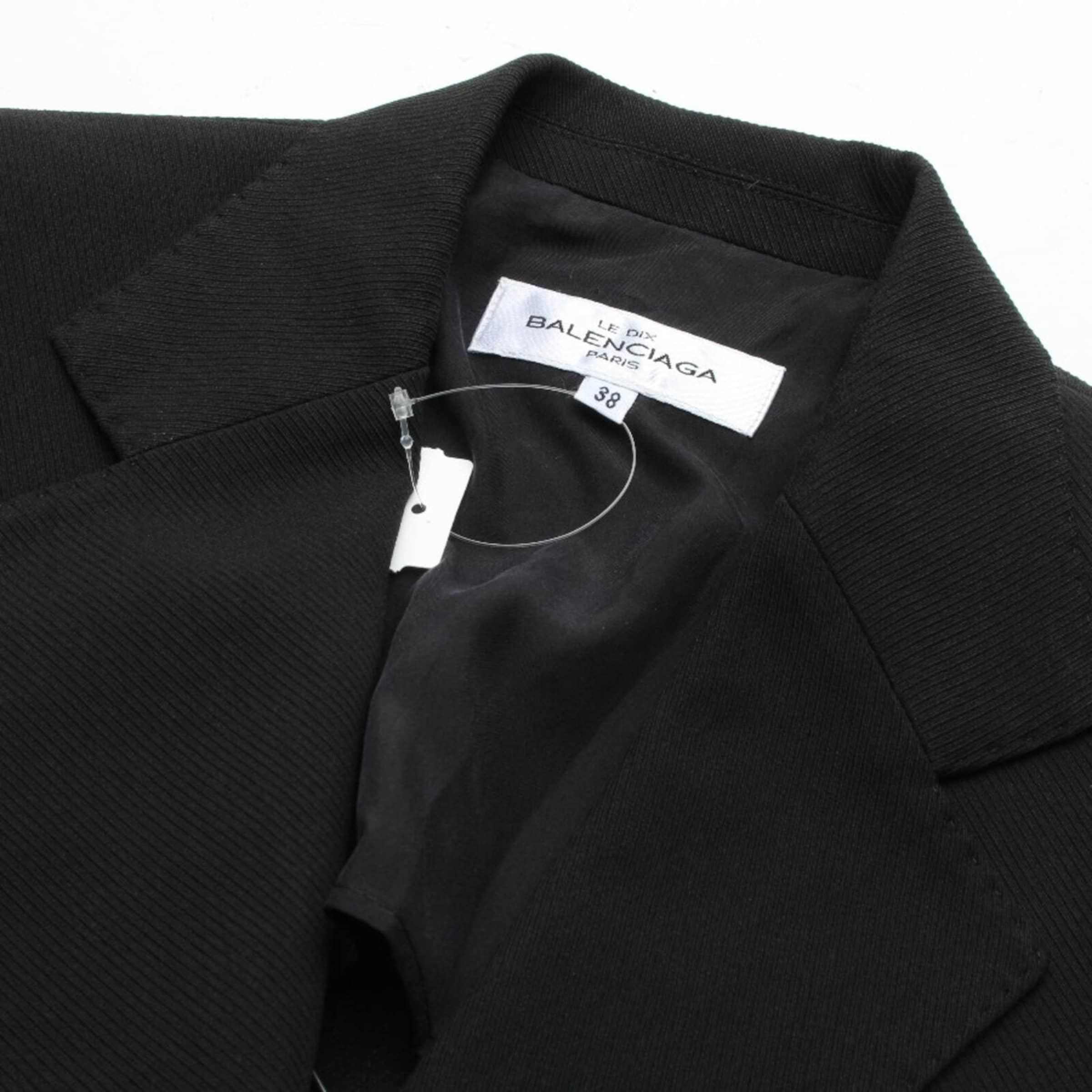 Balenciaga Jacket & Coat in S in Black