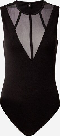 ONLY Shirt bodysuit 'Penny' in Black: front