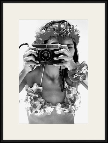 Liv Corday Image 'Hawaii Hula' in Grey: front