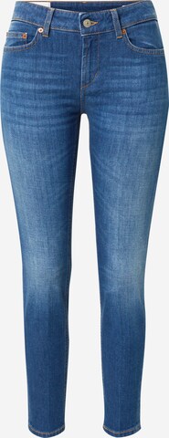 Dondup Skinny Jeans in Blauw: voorkant