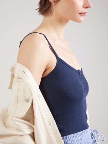 Top di HOLLISTER in blu