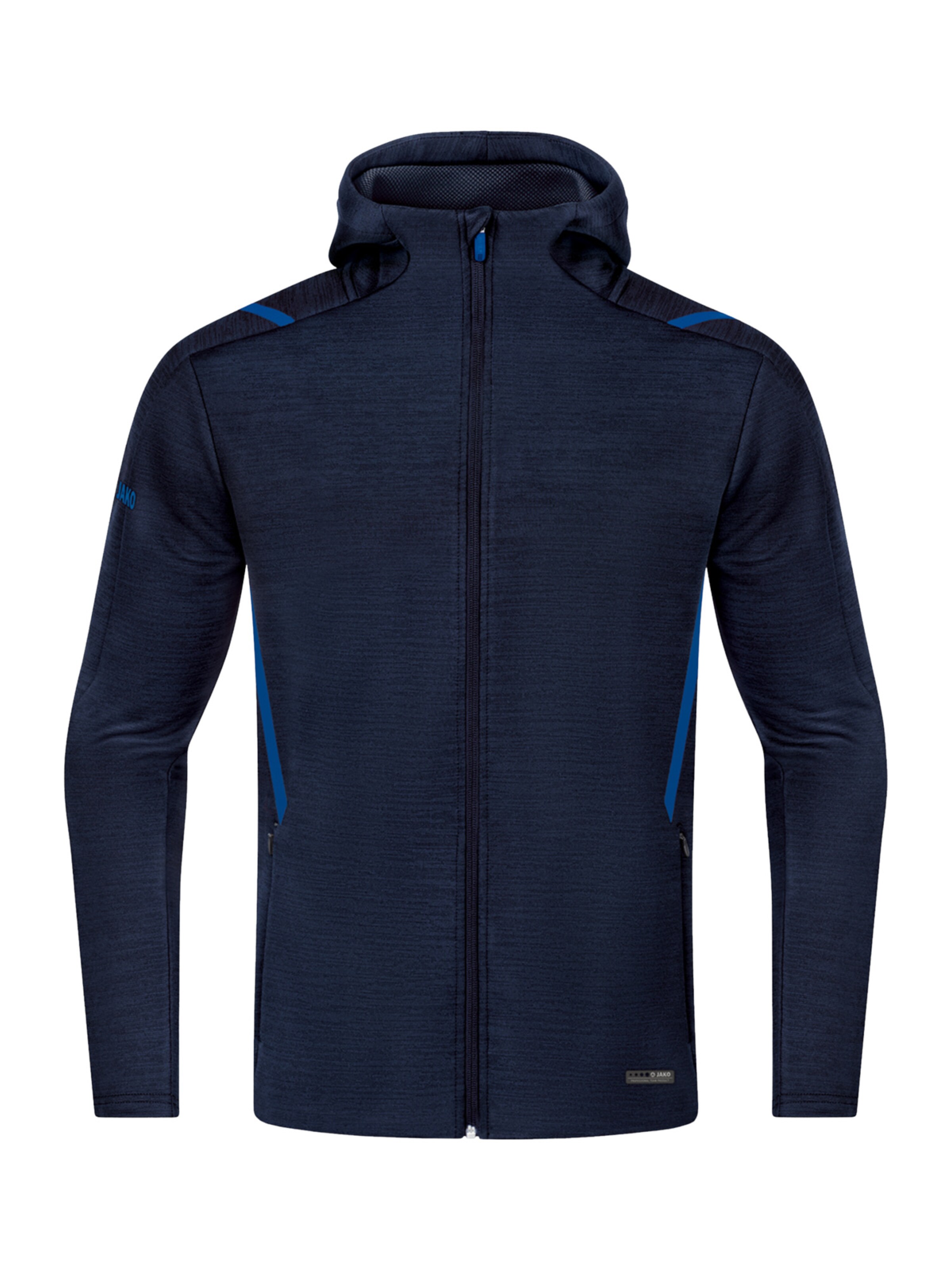 JAKO Sportjacke 'Challenge' in Blau: Vorderseite