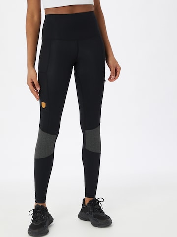 Whistler Regular Workout Pants 'Millie' in Black: front