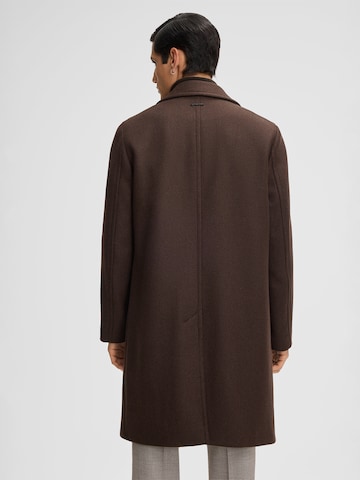 STRELLSON Between-Seasons Coat 'Cabanno' in Brown