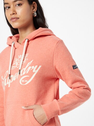 Superdry Sweatshirt in Orange