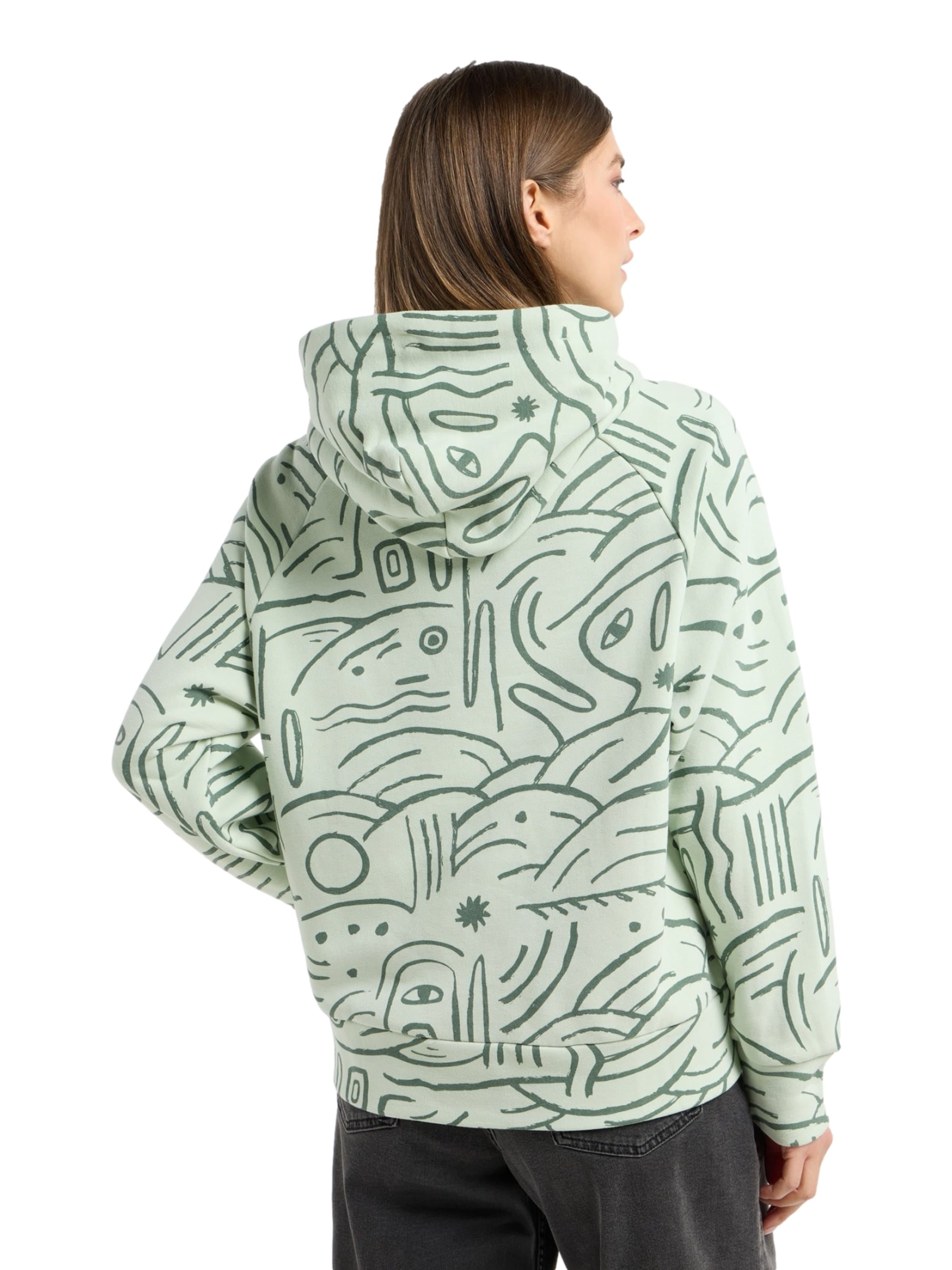 Felpa 'TONNA ' di Ragwear in verde