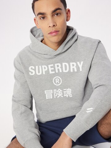 Sweat-shirt Superdry en gris