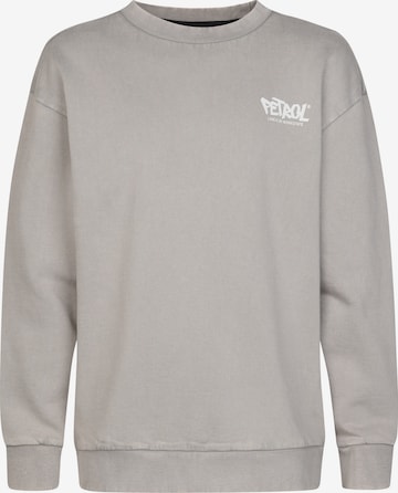 Petrol Industries Sweatshirt in Grau: Vorderseite