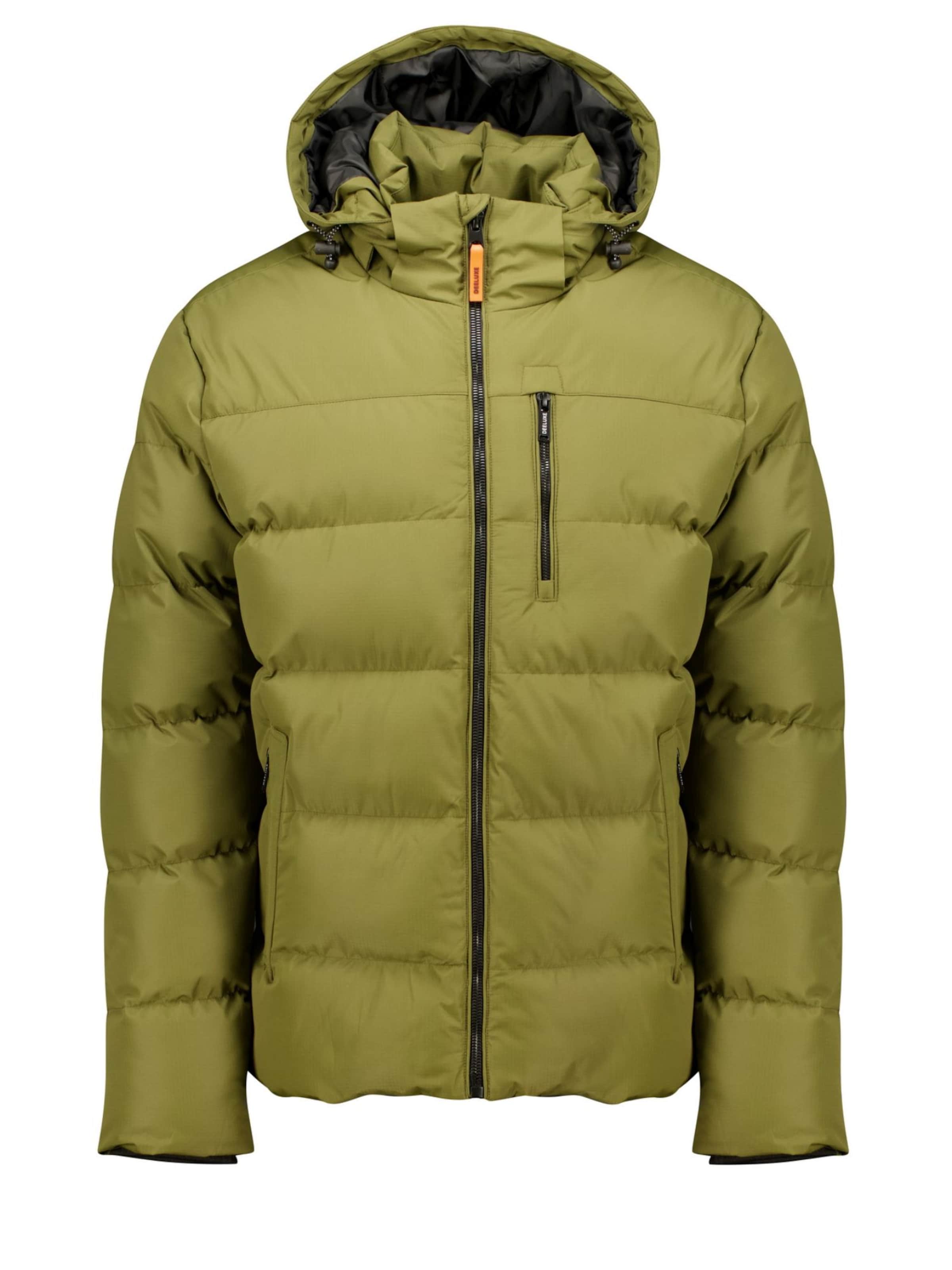 Manteau d’hiver Deeluxe en vert : devant