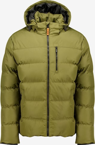 Manteau d’hiver Deeluxe en vert : devant