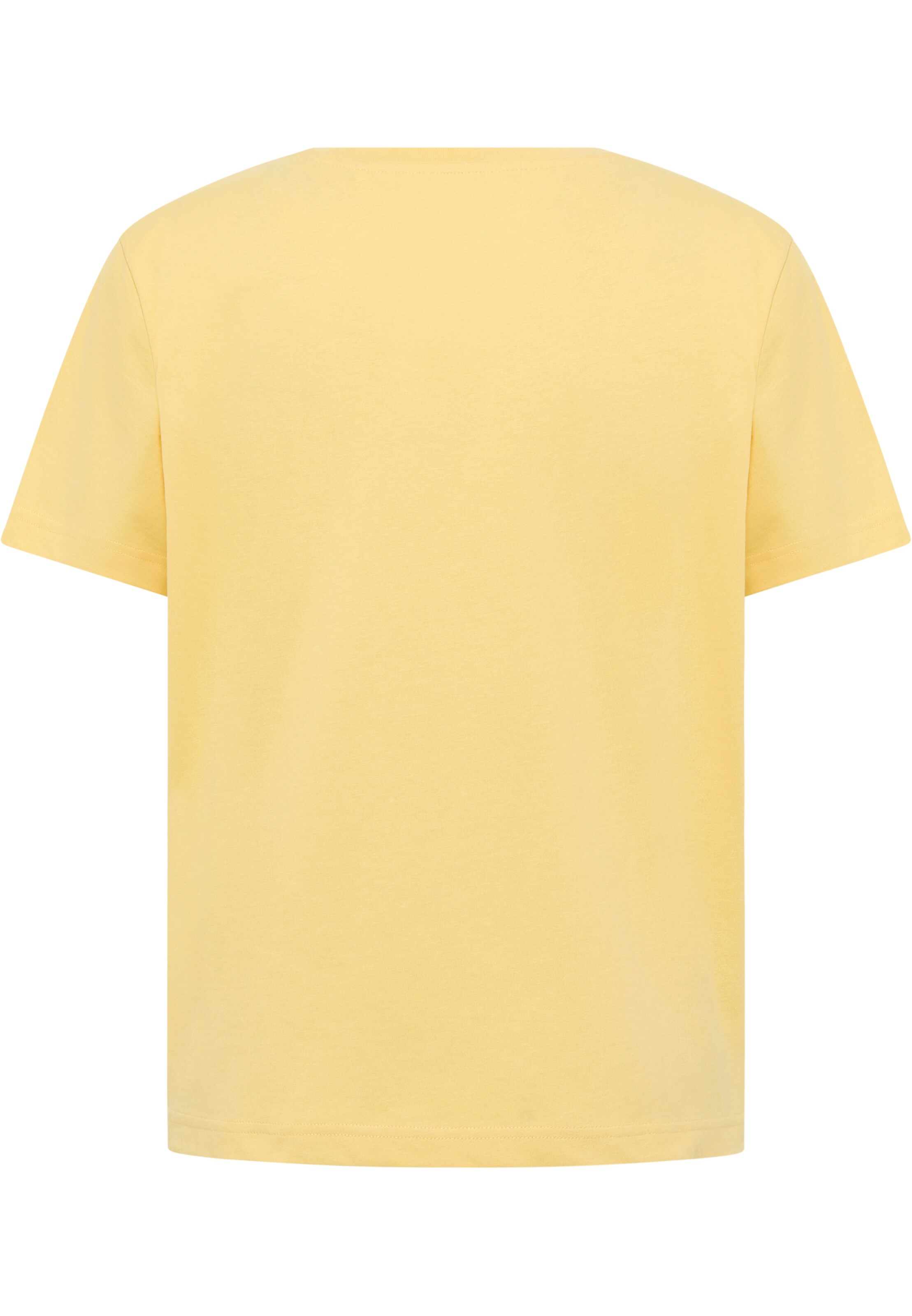 MUSTANG Shirt 'Floris' in Yellow