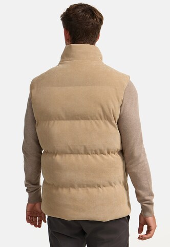 INDICODE JEANS Bodywarmer ' Cobbyn ' in Beige