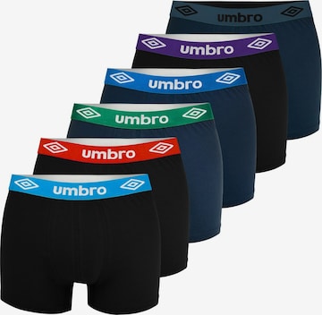 Boxers UMBRO en mélange de couleurs : devant