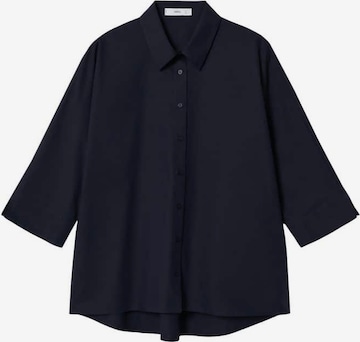 MANGO Blouse 'Cancu' in Blauw: voorkant