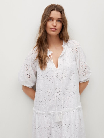 Robe 'ISLAND' MANGO en blanc