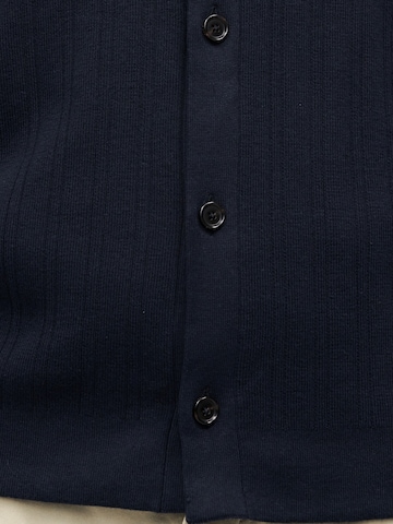 BOSS Gebreid vest 'C-Neri' in Blauw