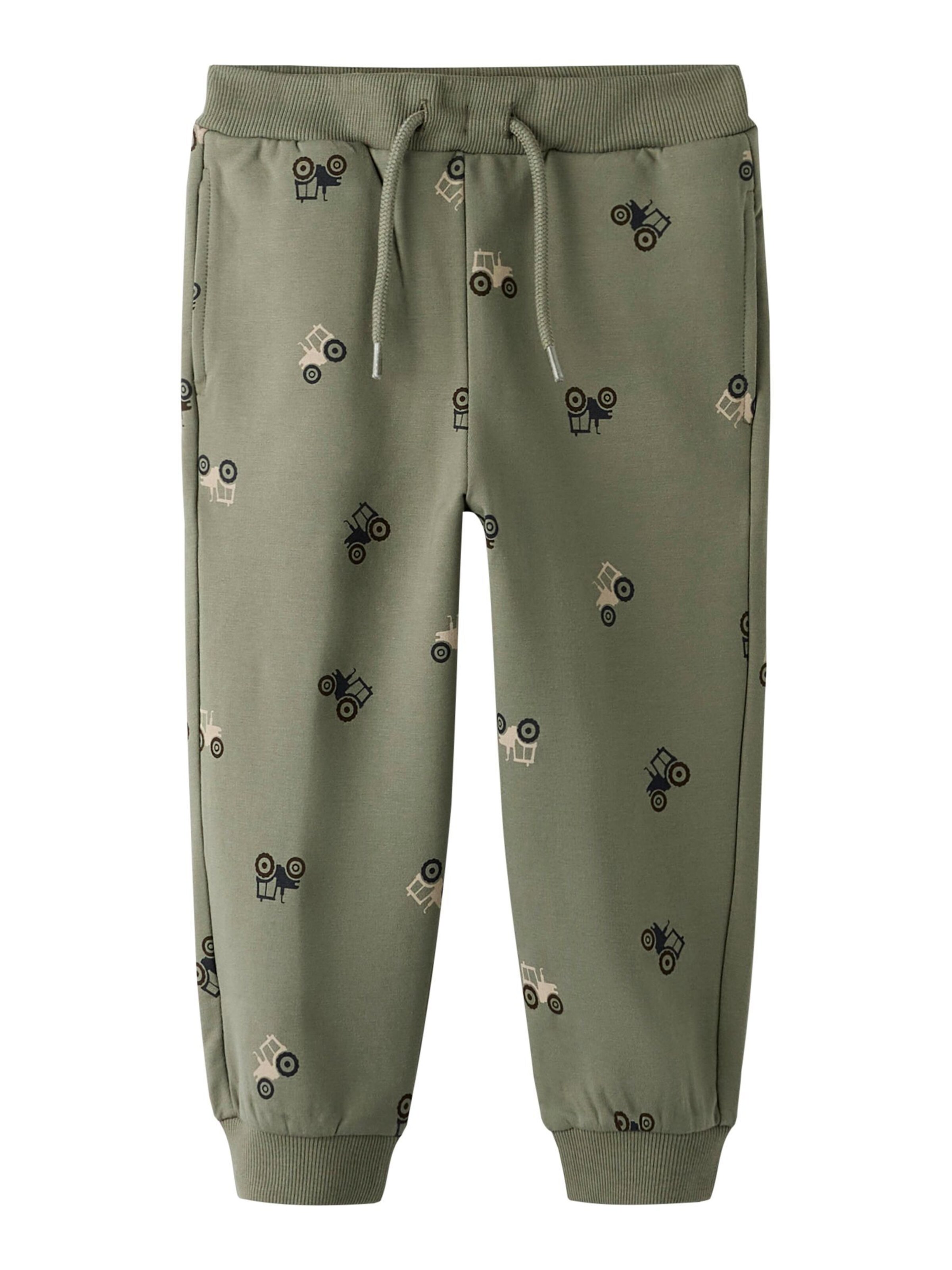 NAME IT - regular Pantalón en verde: frente