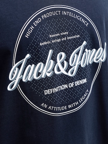 JACK & JONES Tričko 'JJEDover' - Modrá