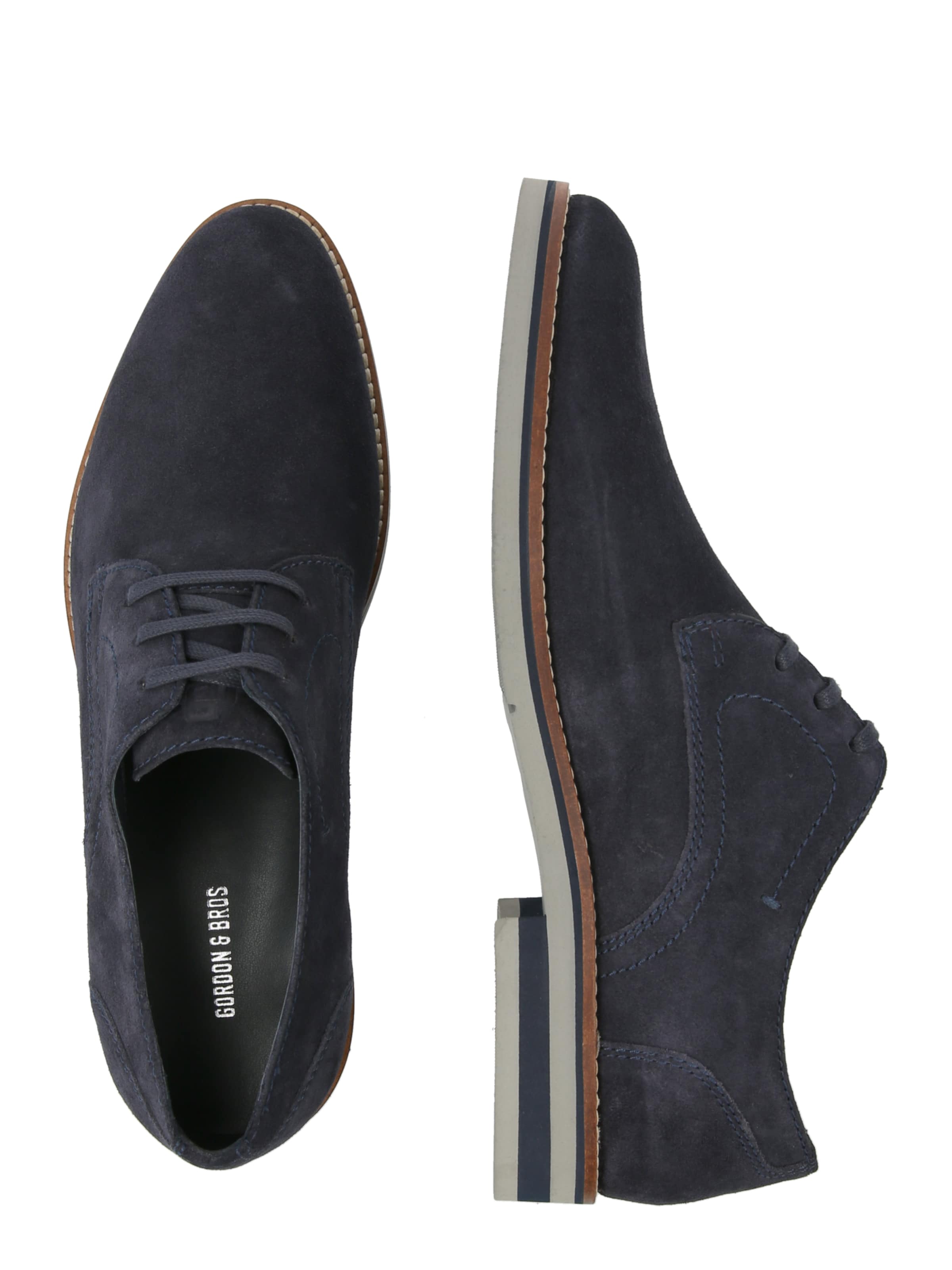 zils Gordon & Bros Kurpes ar šņorēm 'Vince'