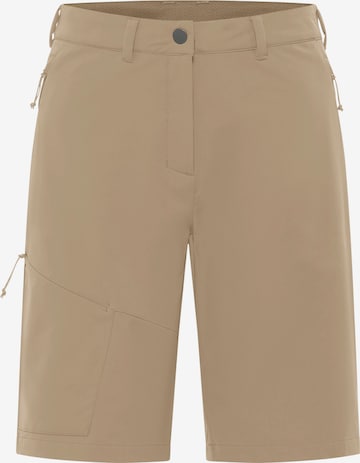 JACK WOLFSKIN Outdoor Pants in Beige: front