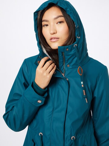 Parka mi-saison 'Monadis' Ragwear en vert