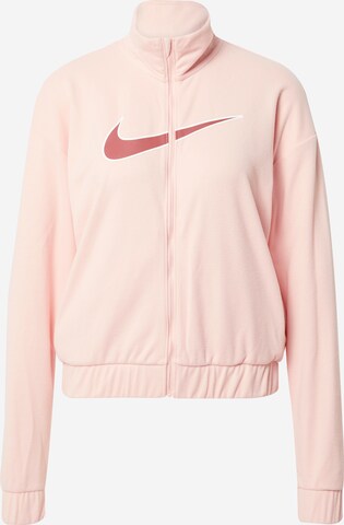 NIKE Sportjas in Roze: voorkant