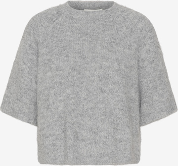 Pull-over 'Emilie' Kaffe en gris : devant