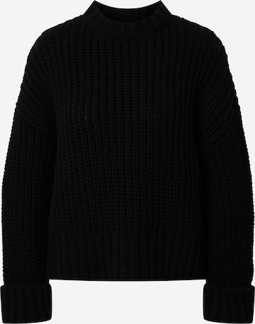 EDITED Пуловер 'Gunda' в черно: отпред