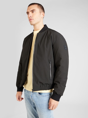 Veste mi-saison 'Carbry' BOSS Black en noir : devant