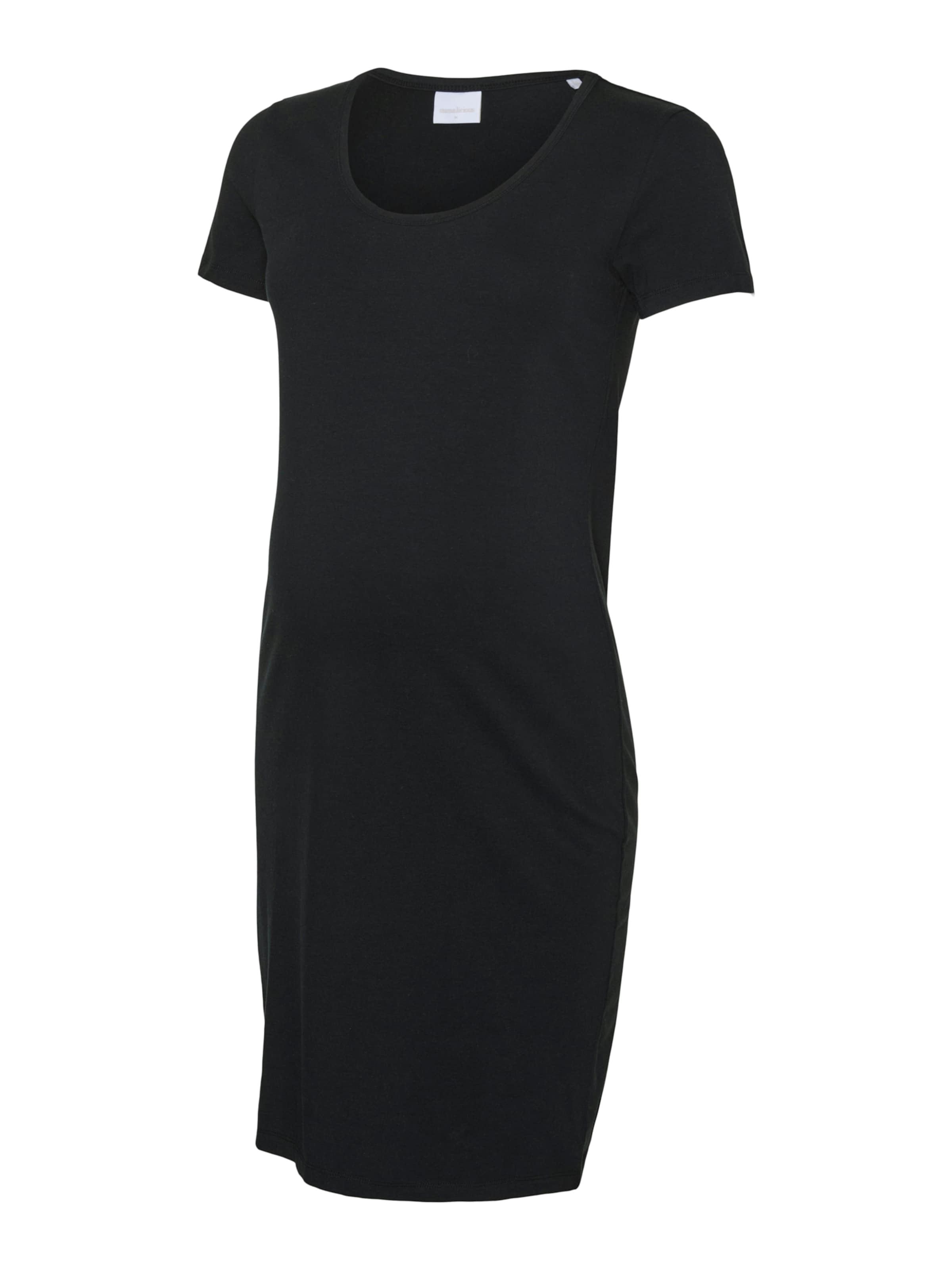 Robe 'MLKerrie' MAMALICIOUS en noir : devant