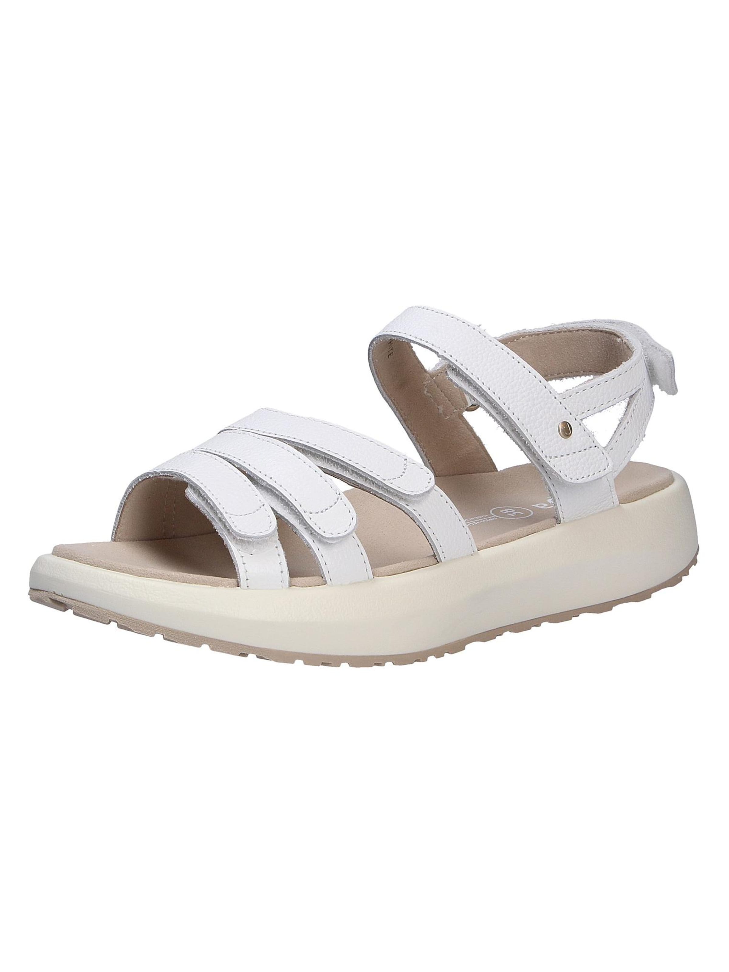 Joya Sandals 'MERIDA WHITE' in White: front