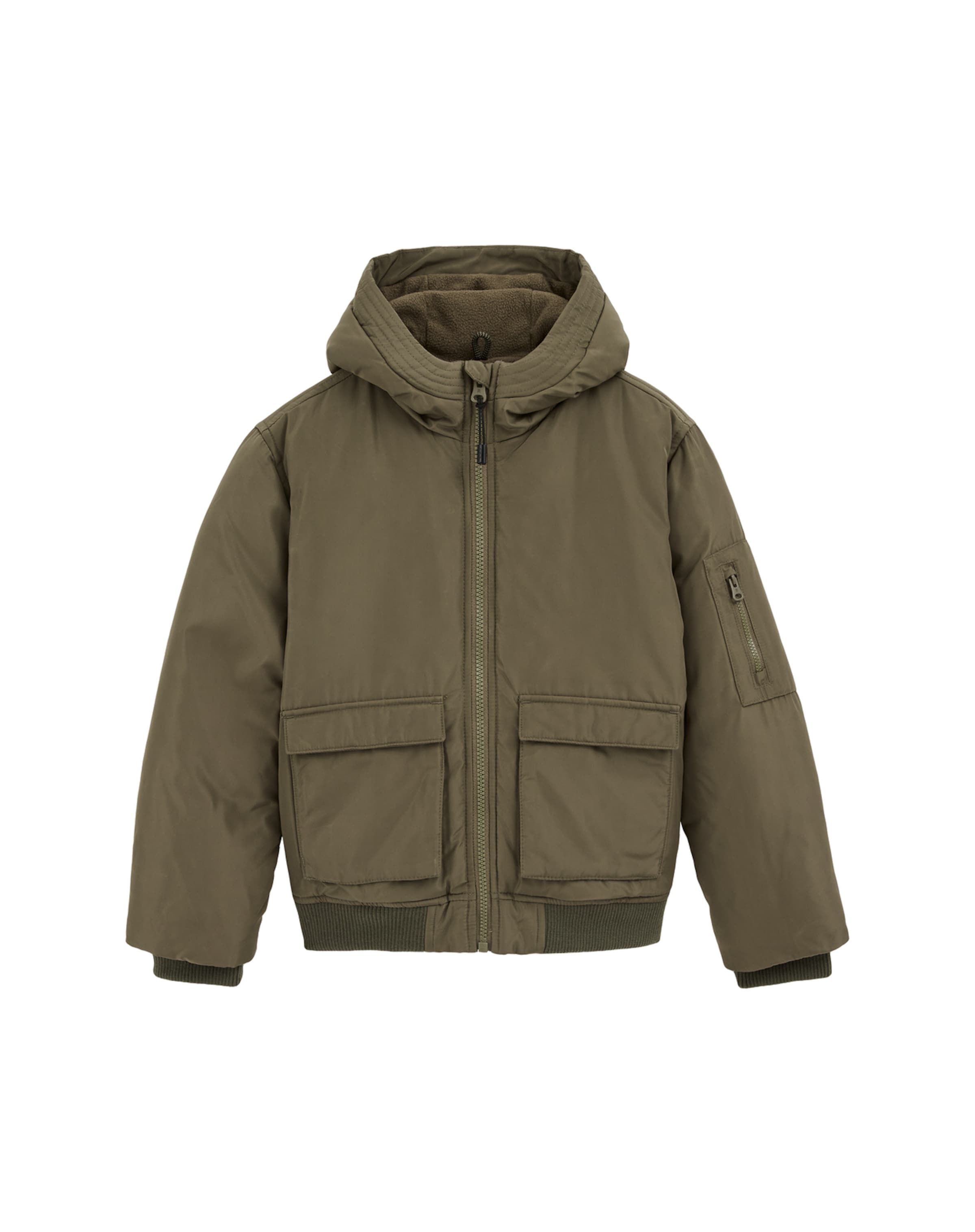 WE Fashion Välikausitakki värissä vihreä: etupuoli