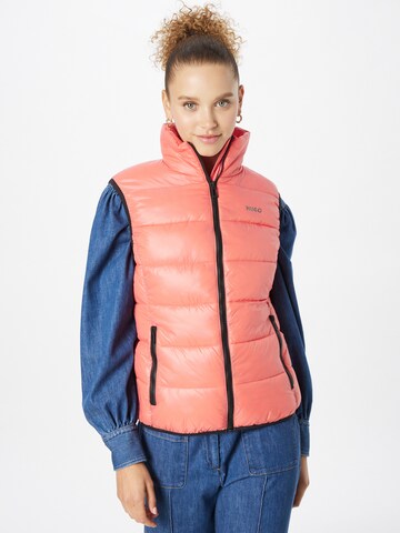 HUGO Red Bodywarmer 'Fandicia' in Rood: voorkant